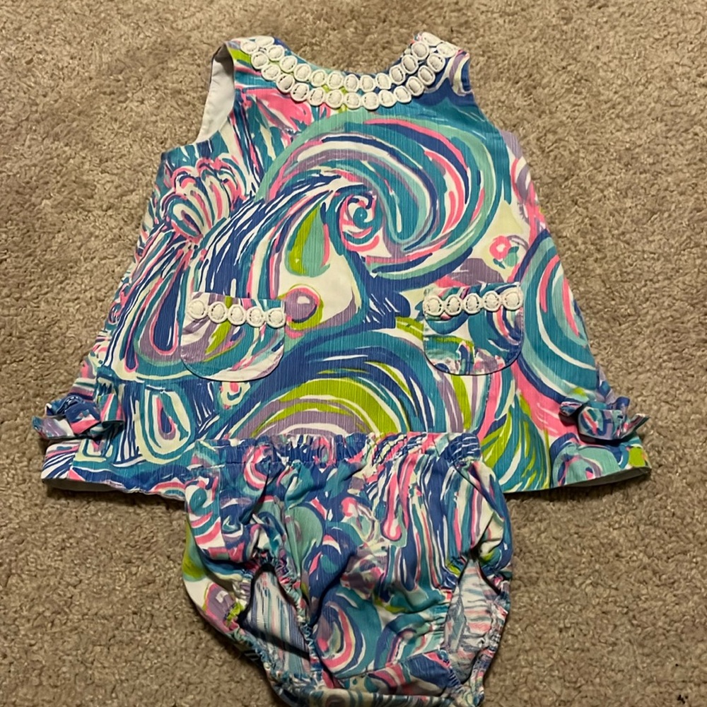 Lilly Pulitzer matching set for baby
